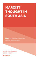 Kristin Plys, Priyansh, Kanishka Goonewardena — Marxist Thought in South Asia