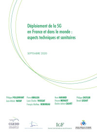 CGEDD/IGAS/IGF/CGE — Déploiement de la 5G en France et dans le monde : aspects tehcniques et sanitaires