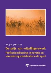 Janssens, Jan — De prijs van vrijwilligerswerk