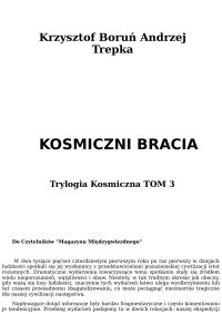 *_* — Kosmiczni bracia - Krzysztof Borun & Andrzej Trepka