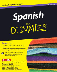 Wald, Susana & Kraynak, Cecie — Spanish For Dummies, 2nd Edition