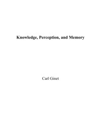 Desconocido — Knowledge Perception And Memory
