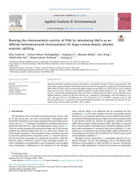 Reza Andaveh — Boosting the electrocatalytic activity of NiSe by introducing MnCo as an efficient heterostructured electrocatalyst for large-current-density alkaline seawater splitting