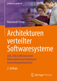 Hansruedi Tremp — Architekturen Verteilter Softwaresysteme