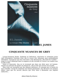 Athame — James E.L. - Cinquante nuances de Grey - Fifty Shades Of Grey T1