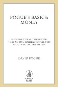 David Pogue — Pogue's Basics--Money