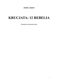 Ahern Jerry — Krucjata 12 Rebelia