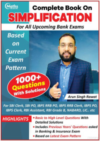 Arun singh rawat — Simplification bank exam math