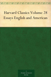 Thomas H. Huxley — Harvard Classics Volume 28 Essays English and American