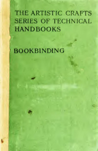 Cockerell, Douglas — Bookbinding, and the care of books; a text-book for bookbinders and librarians