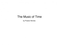 Nichols, Preston — The Music of Time