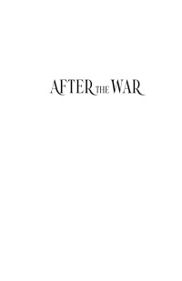 Autumn M. Birt — After the War