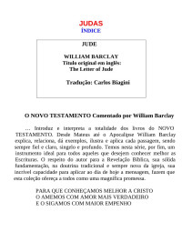 Carlos Biagini — JUDAS (William Barclay)