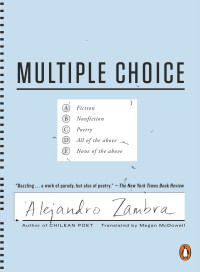 Alejandro Zambra — Multiple Choice