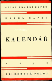 Karel Čapek — Kalendář