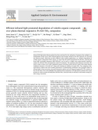 Juan-Juan Li & Song-Cai Cai & En-Qi Yu & Bo Weng & Xi Chen & Jing Chen & Hong-Peng Jia & Yi-Jun Xu — Efficient infrared light promoted degradation of volatile organic compounds over photo-thermal responsive Pt-rGO-TiO2 composites