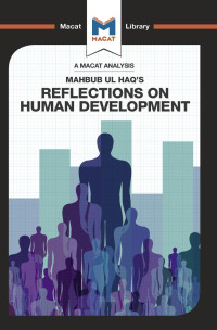 Mahbub ul Haq’s — Reflections on Human Development