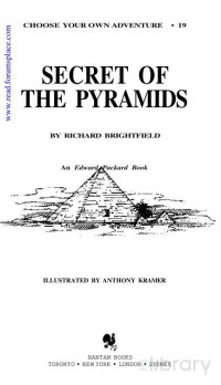 Richard Brightfield — Choose Your Own Adventure 019 - Secret of the Pyramids