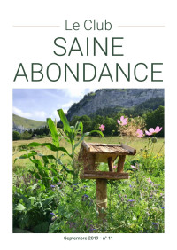 Unknown — Publication n°11 - Septembre 2019 - Le Club Saine Abondance