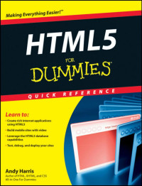 Harris, Andrew — HTML5 for Dummies Quick Reference