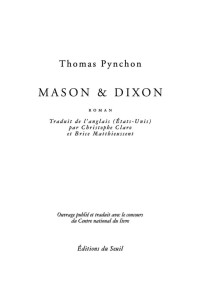 Thomas Pynchon — Mason & Dixon