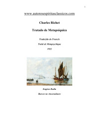 Charles Richet — Tratado Metapsíquica