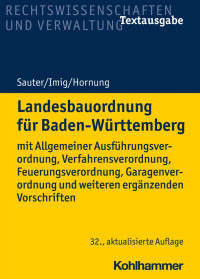 Volker Hornung — Landesbauordnung für Baden-Württemberg