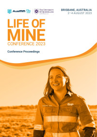 AusIMM — Life of Mine Conference 2023 Proceedings