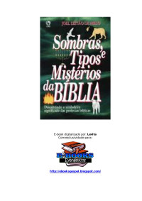 dimas — Sombras, tipos e mistérios da Bíblia.doc