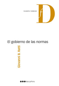 Ratti, Giovanni Battista; — El gobierno de las normas.