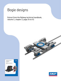 SKF Railway business unit — Bogie designs