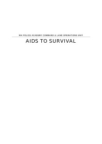Bert O'Meagher, D. Reid, Douglas Ross Harvey — Aids To Survival A Handbook On Austrailian Outback Survival