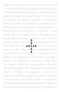 Juan Mari Arzak, Elena Arzak — Arzak