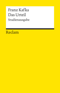 Franz Kafka;Michael Müller; — Das Urteil. Studienausgabe