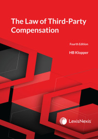 Klopper; — The Law of Third - Party Compensation