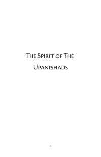 Yogi Ramacharaka — The Spirit of the Upanishads