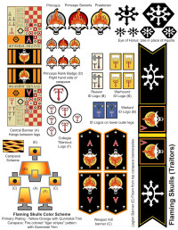 Unknown — legio_flaming skulls_logo_sheet