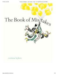 Corrina Luyken — The Book of Mistakes