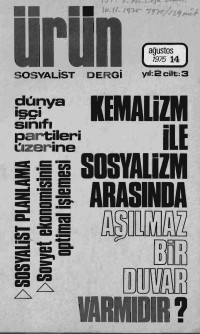 Türkiye Komünist Partisi — Ürün Sayı: 14 [Ağustos 1975]