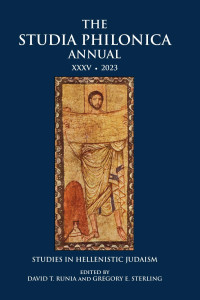 David T. Runia & Gregory E. Sterling — The Studia Philonica Annual XXXV, 2023: Studies in Hellenistic Judaism