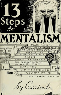Corinda, Tony — Swami gimmick : thirteen steps to mentalism
