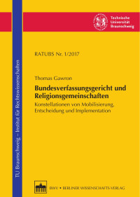 Thomas Gawron — Bundesverfassungsgericht und Religionsgemeinschaften