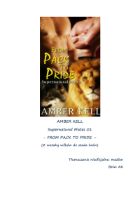 Madlen — Microsoft Word - Amber Kell - Supernatural Mates 1 - From Pack To Pride