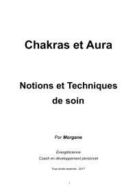 Morgane — Chakras et aura notions et soins Kindle