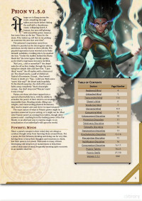 KibblesTasty — Psion 5e