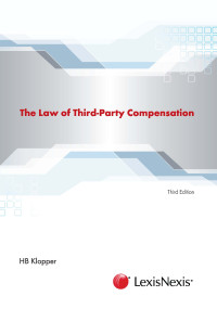 Klopper; — The Law of Third - Party Compensation