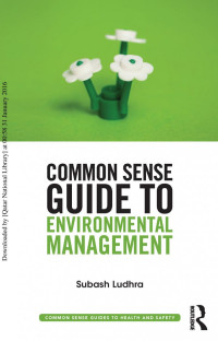 Subash Ludhra — Common Sense Guide to Environmental Management