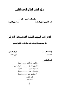 sihem — Microsoft Word - these ahmed.doc