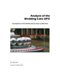 Zahi, Rhai — Analysis of the Wedding Cake UFO