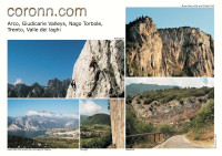 Unknown — Rockclimbing topo : Arco, Giudicarie Valley, Trento, Valle dei Laghi, Marciaga, Stallavena